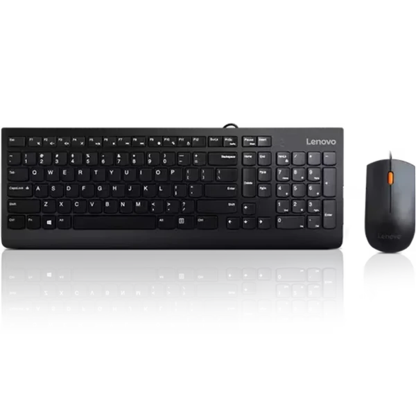 Lenovo 300 USB Wired Keyboard and Mouse Combo