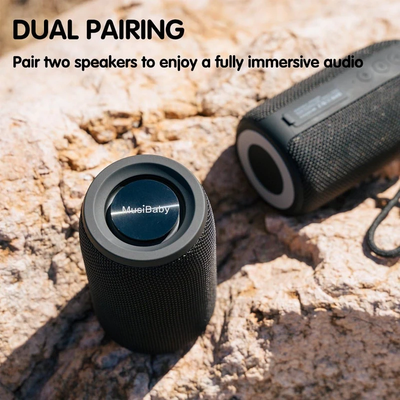 MusiBaby M68 Portable Bluetooth Speaker - Image 3
