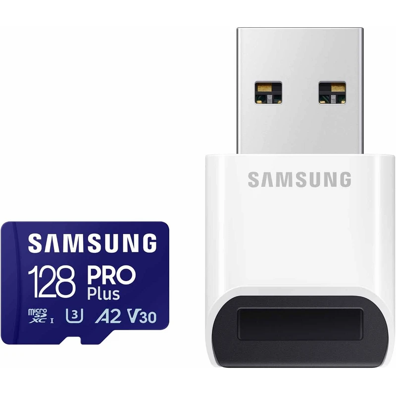 Samsung PRO Plus 128GB microSDXC Memory Card with USB Reader - Image 2