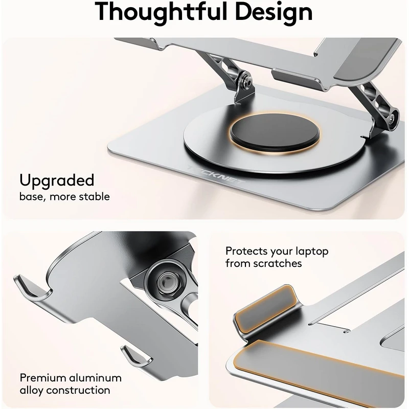 TECKNET 360° Adjustable Laptop Stand - Image 4