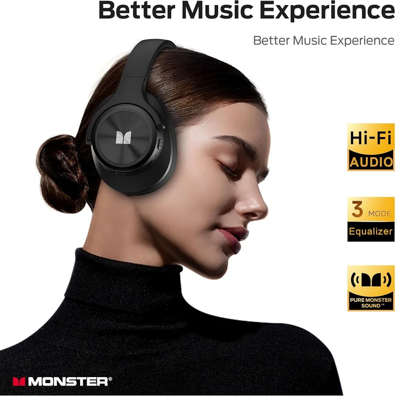 Monster Mission 200 Wireless Bluetooth Headphones - Image 3
