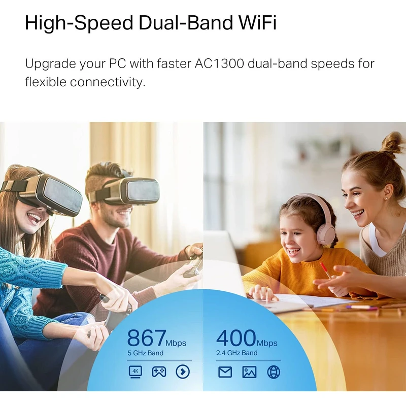 TP-Link Nano USB Wi-Fi Adapter - Archer T3U - Image 2