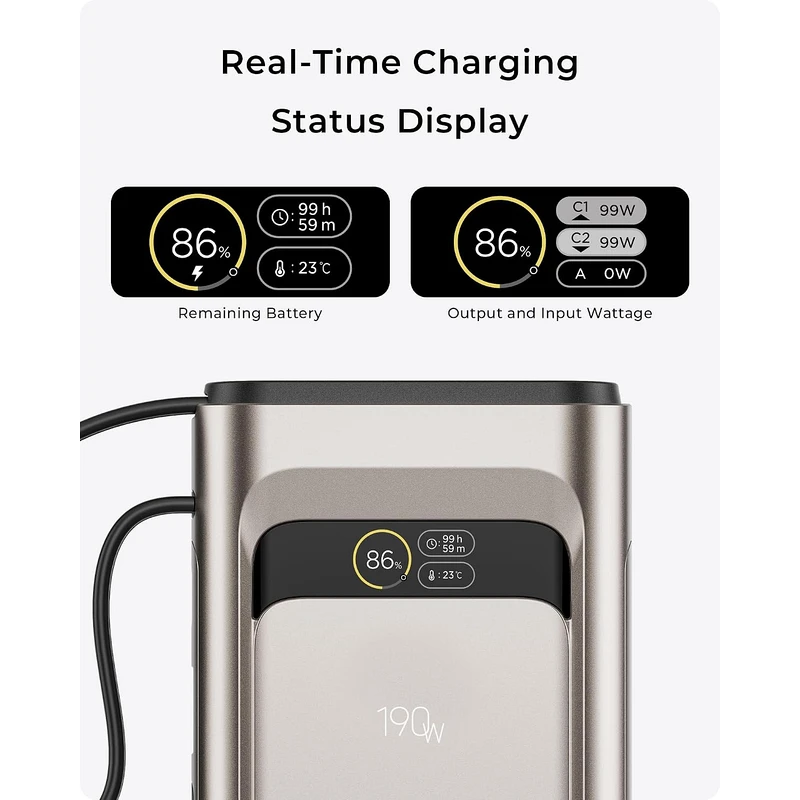 TALIX FIFA 2026 190W 20000mAh Laptop Power Bank - Image 4